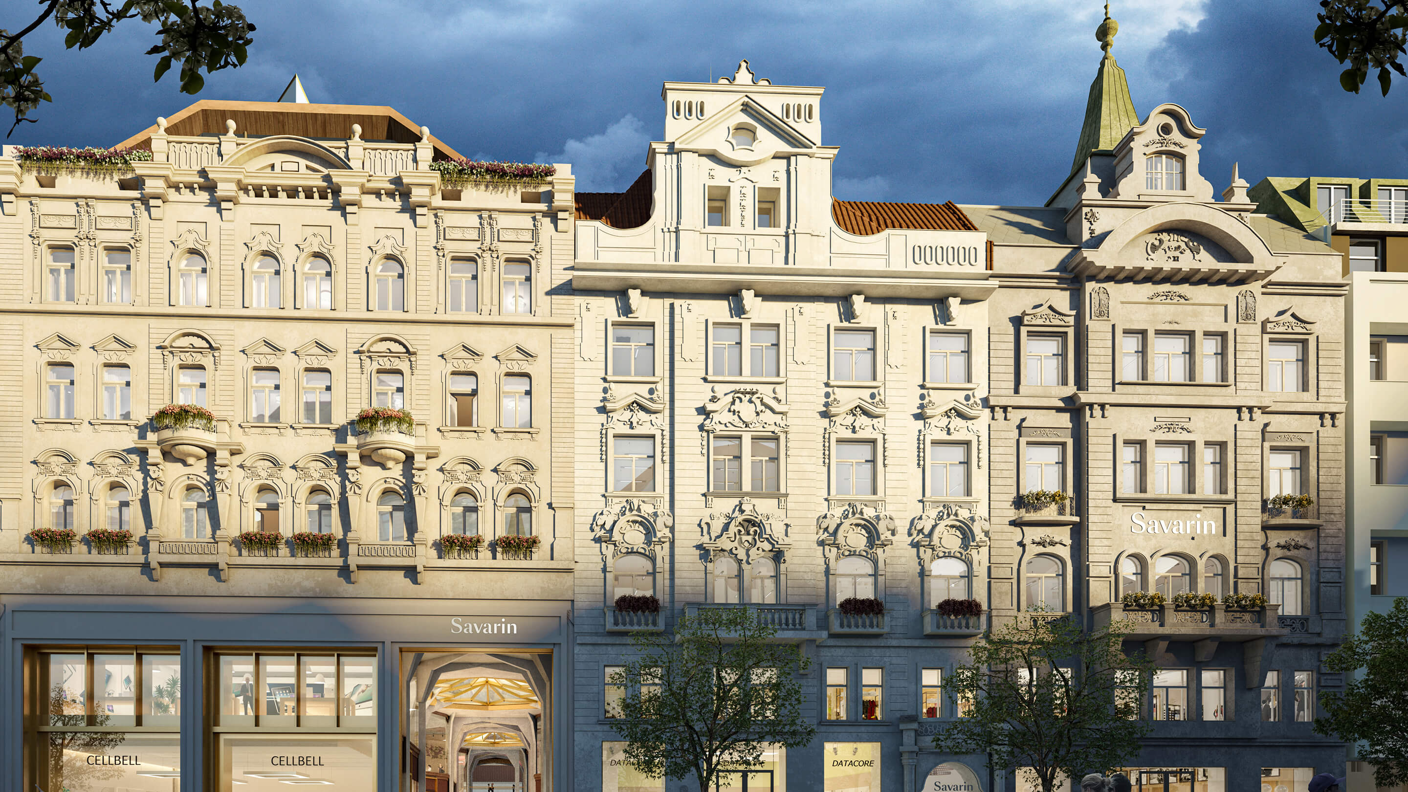 Palác Savarin - Prague